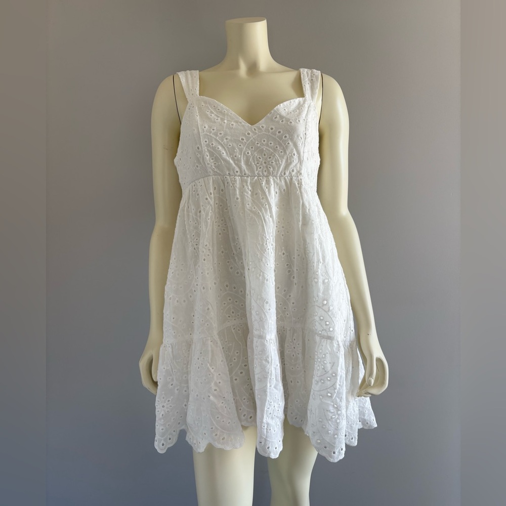 White Eyelet Sundress